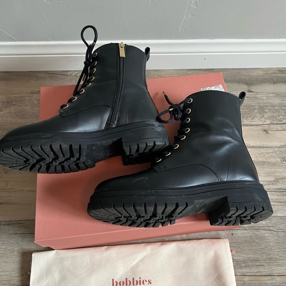 Bobbies Paris Combat Boots 37 (size 7.5/8) - Picture 5 of 13